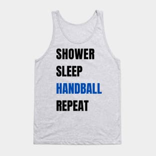 Shower Sleep Handball Repeat Tank Top